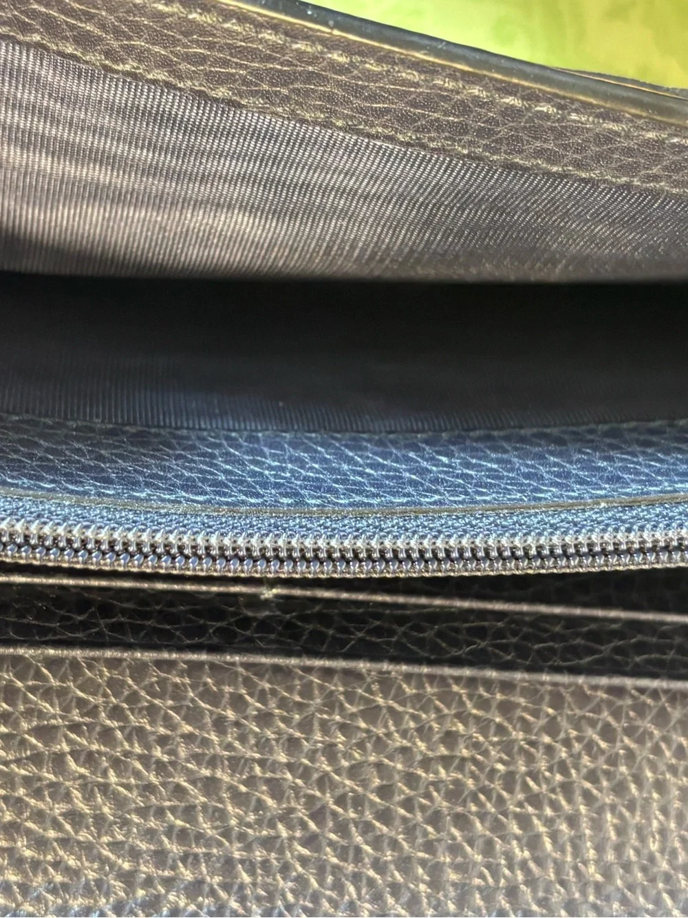 Gucci Navy Bifold Wallet